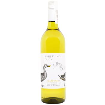 Вино Whistling Duck Chardonnay біле сухе 12,5% 0,75л - купити, ціни на WINETIME - фото 1