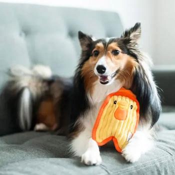Іграшка для собак Outward Hound Invincibles Minis Chicky S 20 см - купить, цены на MasterZoo - фото 4