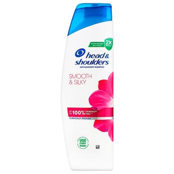 Head&Shoulders Smooth and Silky Shampoo 250ml - buy, prices for MegaMarket - photo 1