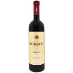 Вино Bulgari Merlot червоне сухе 12,5% 0,75л