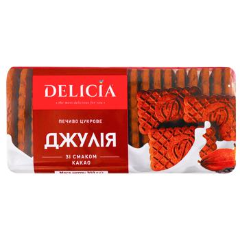 Печиво зі смаком какао Джулія Delicia, 310 г - buy, prices for Ideal - photo 1