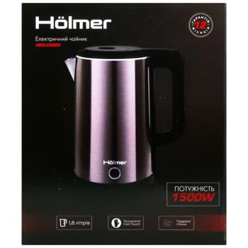 Holmer Double Walls Stainless Steel Electric Kettle HKS-220SS - buy, prices for ULTRAMARKET - photo 2
