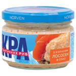 Norven Atlantic Fish Caviar in White Sauce with Smoked Salmon 160g
