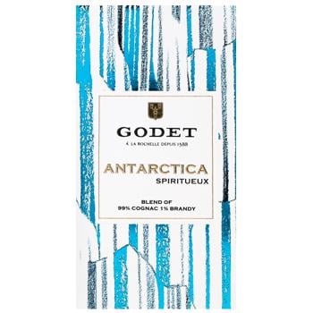 Бренді Godet Antarctica Icy White 40% 0,5л - купити, ціни на AlcoHub - фото 5