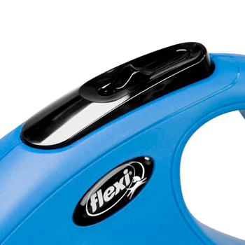 Flexi New Classic повідець-рулетка для собак S стрічка 5 м - синій - buy, prices for MasterZoo - photo 3