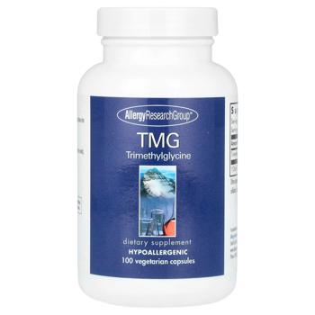 Триметилглицин Allergy Research Group TMG 750мг 100 капсул - купить, цены на Biotus - фото 3