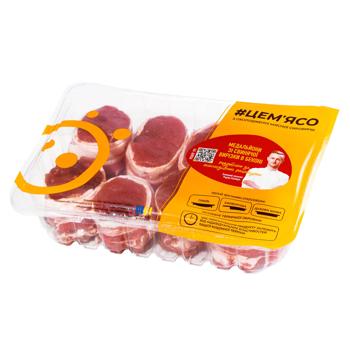 TseMiaso Chilled Pork Medallion in Bacon ~1kg - buy, prices for METRO - photo 1