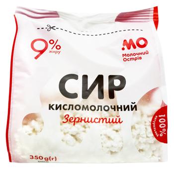 Molochniy Ostriv Granular Cottage Cheese 9% 350g - buy, prices for Chudo Market - photo 2