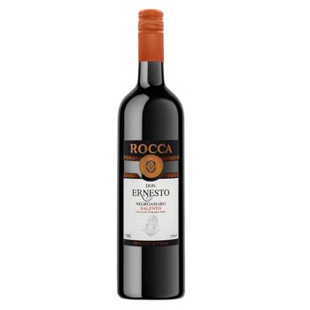 Rocca Don Ernesto Negroamaro Salento IGT Red Semidry Wine 13% 0.75l - buy, prices for NOVUS - photo 1