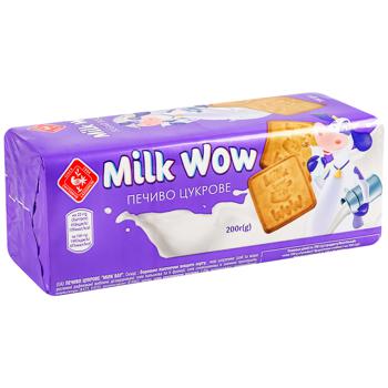 Печенье Milk Wow сахарное 200г - купить, цены на Auchan - фото 3