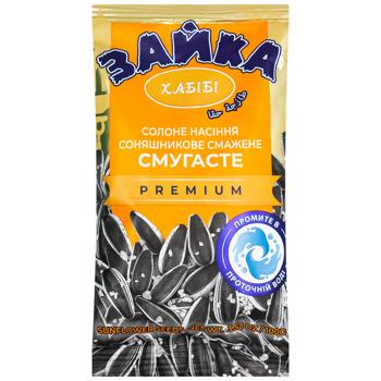 Zayka Striped Roasted Salted Sunflower Seeds 100g - buy, prices for EKO Market - photo 1