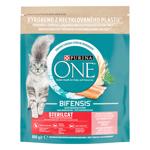 Корм сухой Purina One Sterilcat с лососем и пшеницей для стерилизованных кошек 800г