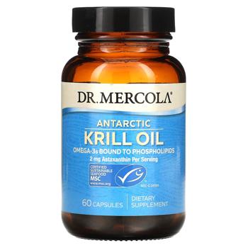 Олія криля антарктичного Dr. Mercola 60 капсул