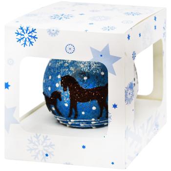 Symbol of the Year Christmas Ball with Decor 8.5cm in Assortment - buy, prices for - photo 4