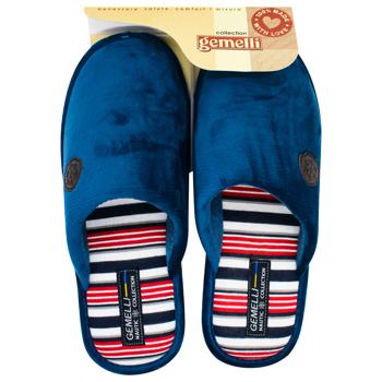 Gemelli Velours 8 Indoor Men's Slippers in Assortment - buy, prices for MegaMarket - photo 2