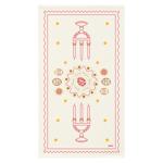 Рушник "Великодні миті" світло-червоний 40*70