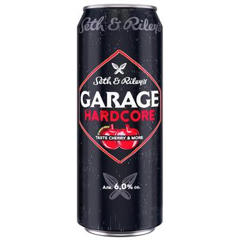 Пиво Seth&Riley’s Garage Hardcore Taste Cherry&More спеціальне 6% 0,5л - купити, ціни на КОСМОС - фото 1