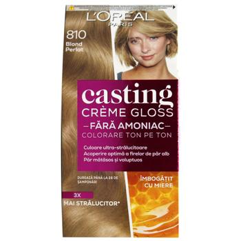 Краска для волос L'oreal Paris Casting Creme Gloss 810 Перламутровый русый без аммиака - купить, цены на - фото 3