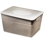 Корзина с крышкой 12л