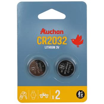 Auchan Standart Batteries CR2032 2pcs