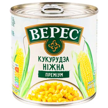Veres Premium Tender Corn 340g - buy, prices for MegaMarket - photo 1