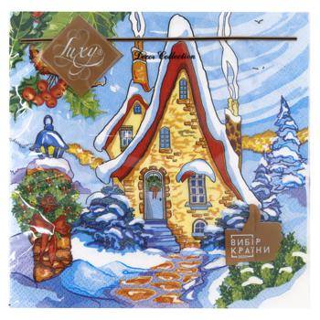 Luxy Mysterious House Napkin 33x33cm 18pcs - buy, prices for MegaMarket - photo 1