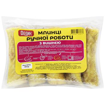 Млинці Федик з вишнею 400г - купити, ціни на Auchan - фото 2