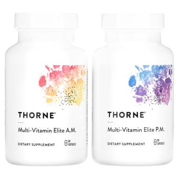 Мультивітаміни Thorne Research Multi-Vitamin Elite 2 банки по 90 капсул - купити, ціни на - фото 1