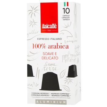 Italcaffe 100% Arabica Coffee in Capsules 50g - buy, prices for WINETIME - photo 1