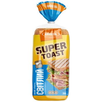 Kyivkhlib Super Toast Light Bread Sliced 350g - buy, prices for COSMOS - photo 1