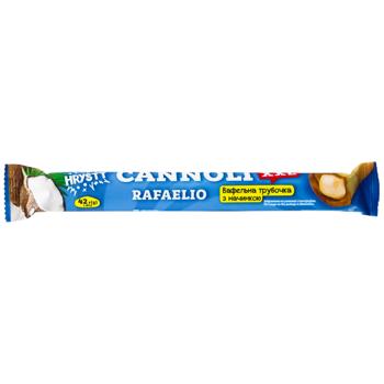 Трубочки вафельные Hrystt Cannoli Rafaello 42г - купить, цены на ЕКО Маркет - фото 1