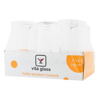 Набор стаканов Vita Glass Chile 255мл 6шт