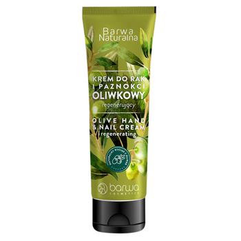 Barwa Naturalna Olive Hand Cream with Shiitake Mushroom Extract 100ml - buy, prices for NOVUS - photo 1