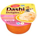 Inaba Dashi Delights ласощі для котів 70 г - курка та лосось