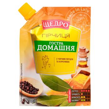 Schedro Strong Homemade Mustard 120g - buy, prices for Ideal - photo 1