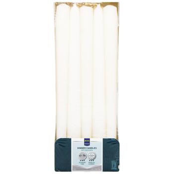 Metro Professional Beige Dinner Candles 22x240mm 10pcs - buy, prices for METRO - photo 3