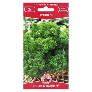 Golden Garden Triplex Curly Parsley Seeds 2g - buy, prices for MegaMarket - photo 1