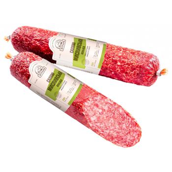 Yatran Myslyvska Salami Raw Smoked Sausage Top Grade 385g - buy, prices for Auchan - photo 1