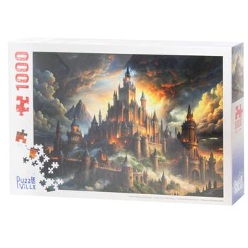 Puzzleville Castle of the Sky Abyss Puzzle 100 Elements