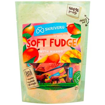 Конфеты Skriveru Soft Fudge молочные с манго 250г - купить, цены на WINETIME - фото 1