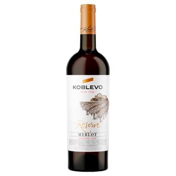 Koblevo Merlot Reserve Red Wine