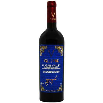 Vellevine Alazani Valley Red Semi-Sweet Wine 11-13% 0.75l