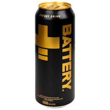 Напиток энергетический Battery безалкогольный сильногазированный 0,5л - купить, цены на КОСМОС - фото 3