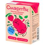 Нектар Smartik яблочно-клубничный с мякотью и сахаром 200мл