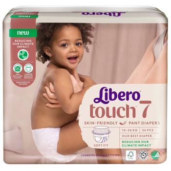 Libero Touch Pants 16-26kg size 7 26pcs - buy, prices for - photo 1