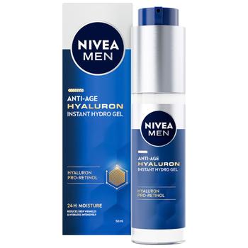 Гідрогель Nivea Men Hyaluron антивіковий 50мл