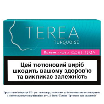 Стіки тютюновмісні Terea Turquoise 20шт - купити, ціни на Торба - фото 1