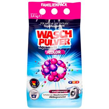 Wasch Pulver Color Washing Powder 3.4kg - buy, prices for MegaMarket - photo 1