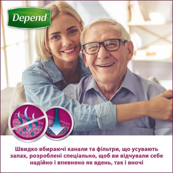 Спідня білизна поглинаюча Depend для чоловіків L/XL 9шт - купити, ціни на - фото 4