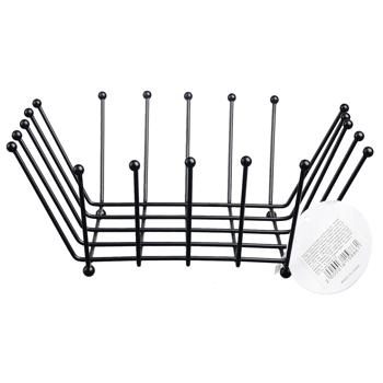 Metal Fruit Black Bowl - buy, prices for Tavria V - photo 1